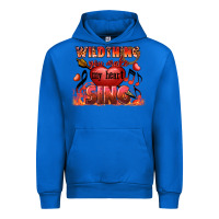 Cobalt Valentine's Day Wild Thing You Make My Heart Sing Urban Hoodie - FaDigitalArtStudio