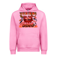 Fuchsia Pink Valentine's Day Wild Thing You Make My Heart Sing Urban Hoodie - FaDigitalArtStudio