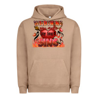 Pigment Burro Valentine's Day Wild Thing You Make My Heart Sing Urban Hoodie - FaDigitalArtStudio