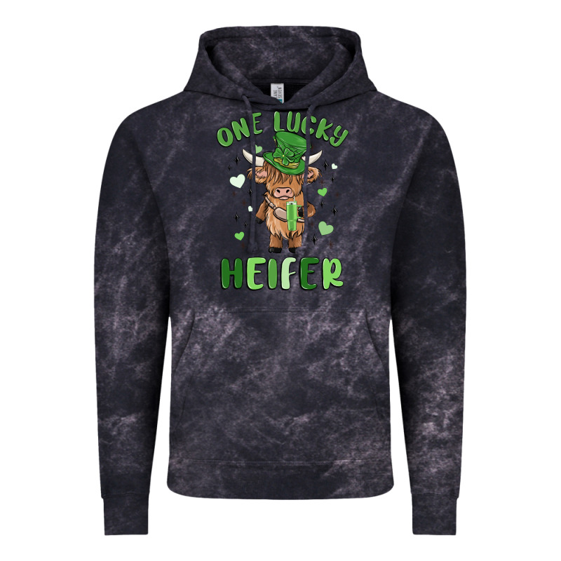 One Lucky Heifer Vintage Hoodie by MaliasSmallBusiness | Teevron