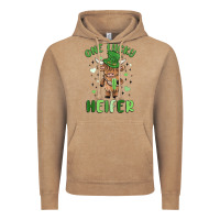Vintage Coffee one lucky heifer Vintage Hoodie - MaliasSmallBusiness
