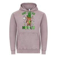 Vintage Zinc one lucky heifer Vintage Hoodie - MaliasSmallBusiness