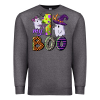 Charcoal Heather my first boo Premium Sweatshirt - CowGirlArtShop