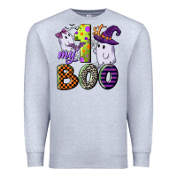 Heather Grey my first boo Premium Sweatshirt - CowGirlArtShop