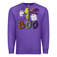 Purple my first boo Premium Sweatshirt - CowGirlArtShop