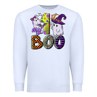 White my first boo Premium Sweatshirt - CowGirlArtShop