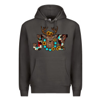 Smoke christmas joy Premium Hoodie - JahusDesignShop