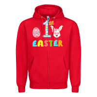 Red EASTER Zipper Hoodie - Bettercallsaul