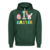 Sports Green EASTER Zipper Hoodie - Bettercallsaul