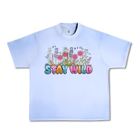 Grape Ice stay wild Urban Heavy Tee - MaliasSmallBusiness
