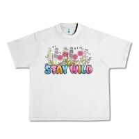 Lunar Rock stay wild Urban Heavy Tee - MaliasSmallBusiness