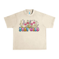 Sandshell stay wild Urban Heavy Tee - MaliasSmallBusiness