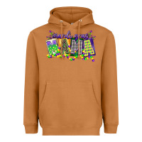 Meerkat mardi gras mama Heavyweight Hoodie - CowGirlArtShop