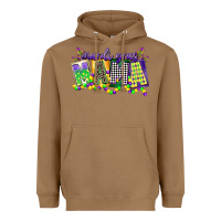 Toasted Coconut mardi gras mama Heavyweight Hoodie - CowGirlArtShop