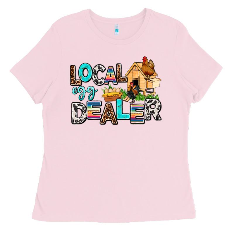 Local Egg Dealer Ladies Tee by AdoDesignShop | Teevron