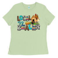 Matcha local egg dealer Ladies Tee - AdoDesignShop
