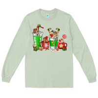 Matcha Elf coffee cups Long Sleeve Tee - NancyCooperArtShop