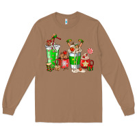 Toasted Coconut Elf coffee cups Long Sleeve Tee - NancyCooperArtShop