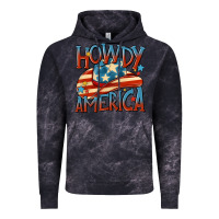 Cloud Black howdy america Vintage Hoodie - MaliasSmallBusiness