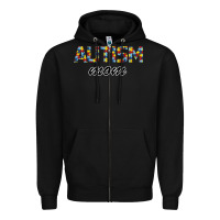Black Autism mom Zipper Hoodie - Bettercallsaul