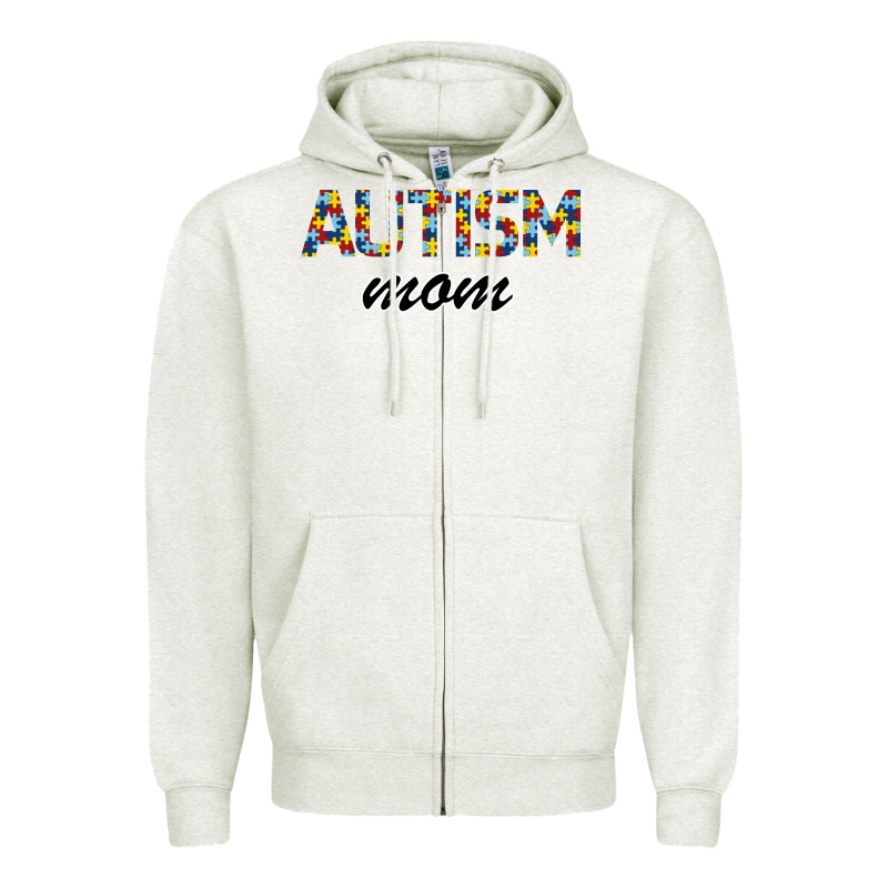 Autism Mom Zipper Hoodie by Bettercallsaul | Teevron