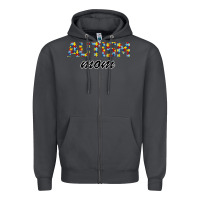 Smoke Autism mom Zipper Hoodie - Bettercallsaul