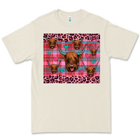 Bone highland cow valentines Premium Tee - JahusDesignShop
