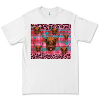 White highland cow valentines Premium Tee - JahusDesignShop