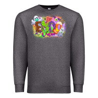 Charcoal Heather endo crew Premium Sweatshirt - CowGirlArtShop