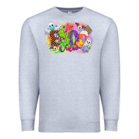 Heather Grey endo crew Premium Sweatshirt - CowGirlArtShop
