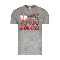 Cloud Rock coffee gives me mother powers Vintage Tee - MaliasSmallBusiness