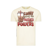 Vintage Arctic coffee gives me mother powers Vintage Tee - MaliasSmallBusiness