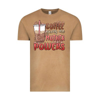 Vintage Camel coffee gives me mother powers Vintage Tee - MaliasSmallBusiness