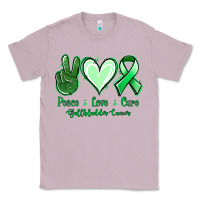 Lilac Peace love cure Gallbladder Cancer Classic Tee - NancyCooperArtShop
