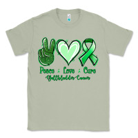 Matcha Peace love cure Gallbladder Cancer Classic Tee - NancyCooperArtShop
