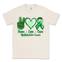 Natural Peace love cure Gallbladder Cancer Classic Tee - NancyCooperArtShop