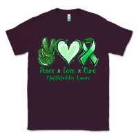 Plum Peace love cure Gallbladder Cancer Classic Tee - NancyCooperArtShop