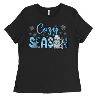 Black cozy season gnome coffee Ladies Tee - JahusDesignShop