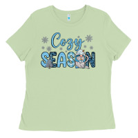 Matcha cozy season gnome coffee Ladies Tee - JahusDesignShop