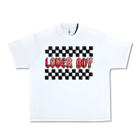 White lover boy Urban Heavy Tee - MaliasSmallBusiness