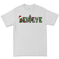 Dove Grey believe Christmas tree Premium Tee - AdoDesignShop