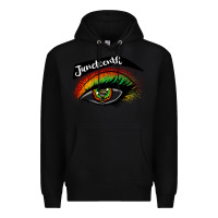 Black juneteenth eyelash cowgirl Premium Hoodie - CowGirlArtShop