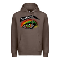 Coffee juneteenth eyelash cowgirl Premium Hoodie - CowGirlArtShop
