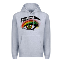 Heather Grey juneteenth eyelash cowgirl Premium Hoodie - CowGirlArtShop