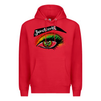 Red juneteenth eyelash cowgirl Premium Hoodie - CowGirlArtShop
