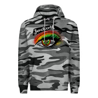 Slate Camo juneteenth eyelash cowgirl Premium Hoodie - CowGirlArtShop