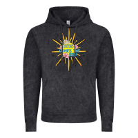 Vintage Black here comes the sun Vintage Hoodie - MaliasSmallBusiness