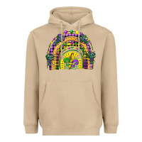 Mushroom mardi gras rainbow and fleur de lis Heavyweight Hoodie - CowGirlArtShop