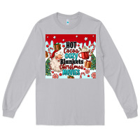 Moon Dust hot cocoa cozy blankets christmas movies tumbler Long Sleeve Tee - MaliasSmallBusiness