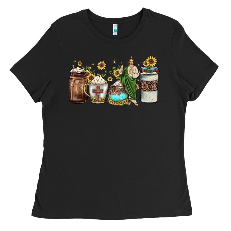 San Judas Coffee Ladies Tee by JahusDesignShop | Teevron